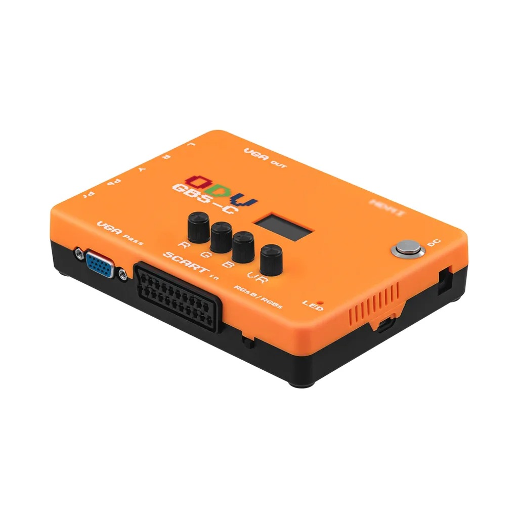 Arcade Vibes - ODV-GBS-C AIO OSSCアダプターは、低解像度制御のRGBS/YPBPR/RGBHVをVGA/HDMIに変換し、P1/2/3/N64などのレトロゲーム機に対応します。