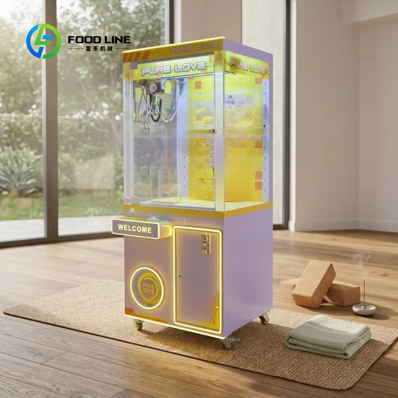 カスタマイズ可能な自動クレーンゲーム機、コイン式ぬいぐるみ獲 - Arcade Toy Vending Machine のレビューと価格